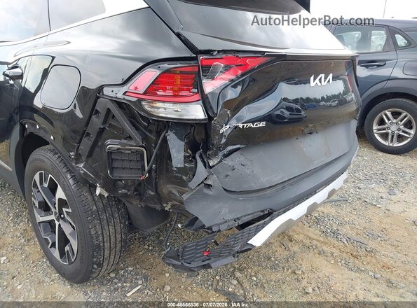 5XYK33DF3RG190528 2024 KIA SPORTAGE Black Front view