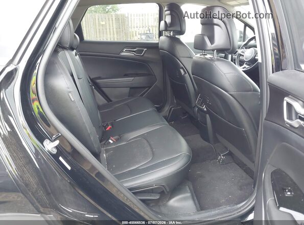5XYK33DF3RG190528 2024 KIA SPORTAGE Black VIN sticker view