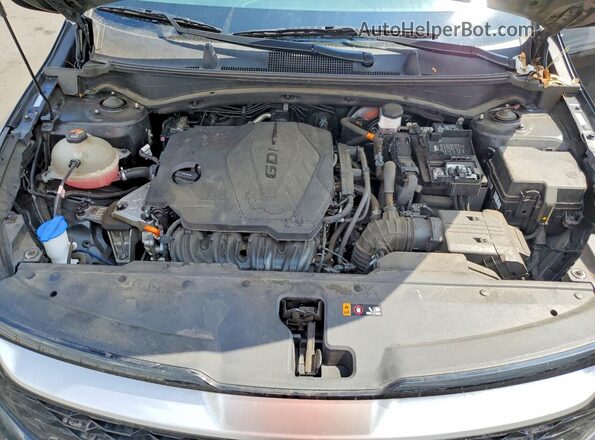 5XYK33DF3RG195082 2024 KIA SPORTAGE Black Vista del compartimento del motor