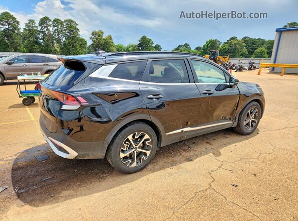 5XYK33DF3SG239653 2025 KIA SPORTAGE Black Rear right