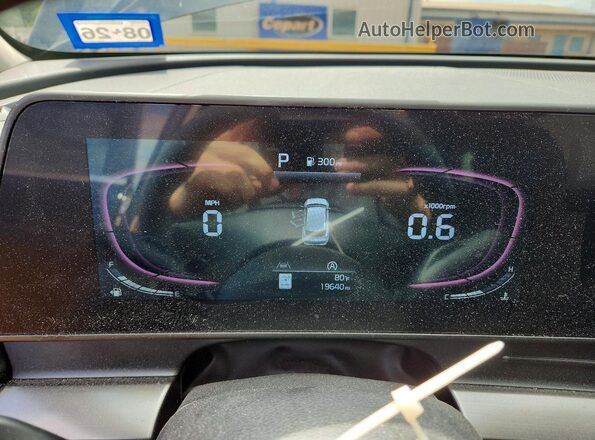 5XYK33DF3SG239653 2025 KIA SPORTAGE Black Instrument cluster view
