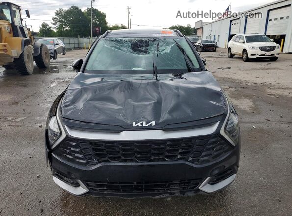 5XYK33DF3SG258235 2025 KIA SPORTAGE Черный Вид спереди