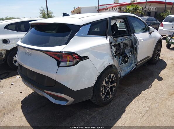 5XYK33DF3SG266786 2025 KIA SPORTAGE White უკანა მარჯვენა