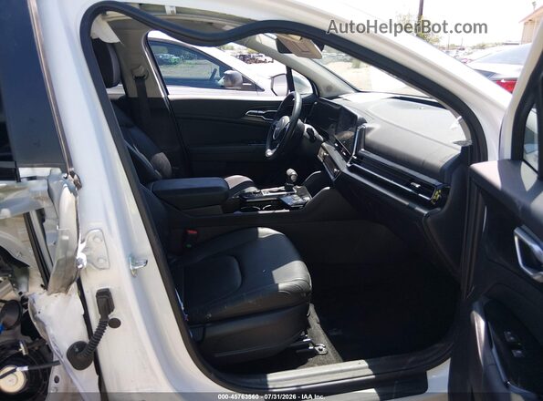 5XYK33DF3SG266786 2025 KIA SPORTAGE White წინა სალონის ხედი