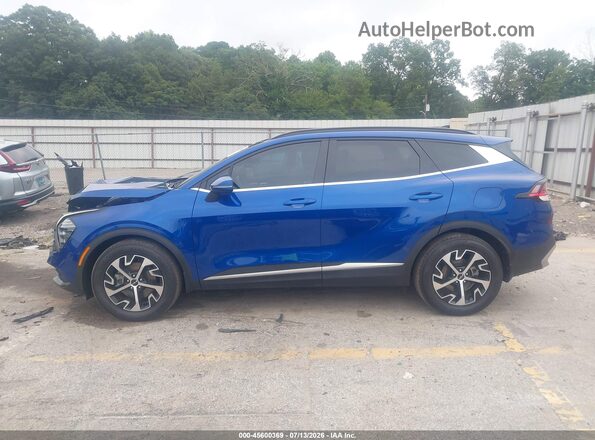 5XYK33DF3SG325450 2025 KIA SPORTAGE Blue Widok wnętrza 360 stopni