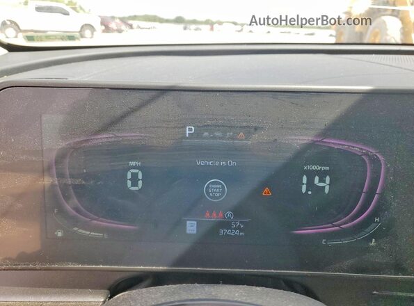 5XYK33DF4RG177125 2024 KIA SPORTAGE Black ხელსაწყოთა პანელის ხედი