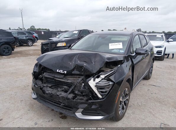 5XYK33DF4RG196371 2024 KIA SPORTAGE Black Front left