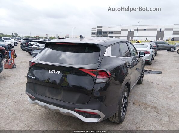 5XYK33DF4RG196371 2024 KIA SPORTAGE Black Rear right