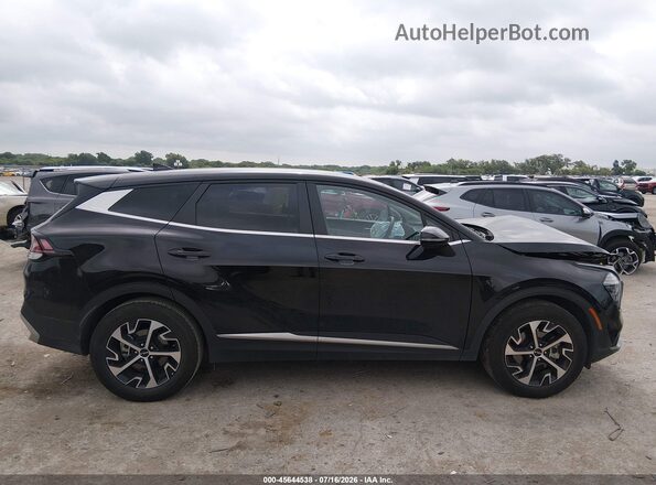 5XYK33DF4RG196371 2024 KIA SPORTAGE Black Rear interior view
