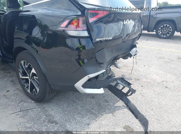 5XYK33DF4SG263251 2025 KIA SPORTAGE Black Вид спереду