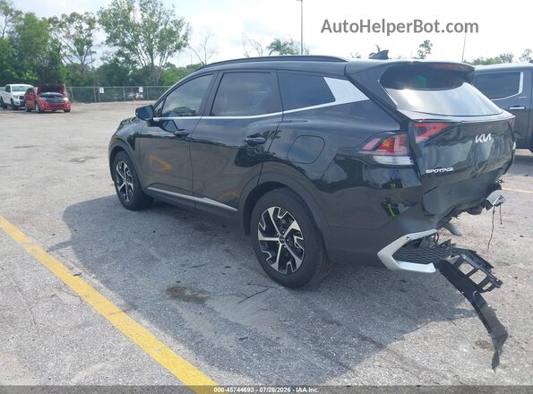 5XYK33DF4SG263251 2025 KIA SPORTAGE Black Задня ліва чверть