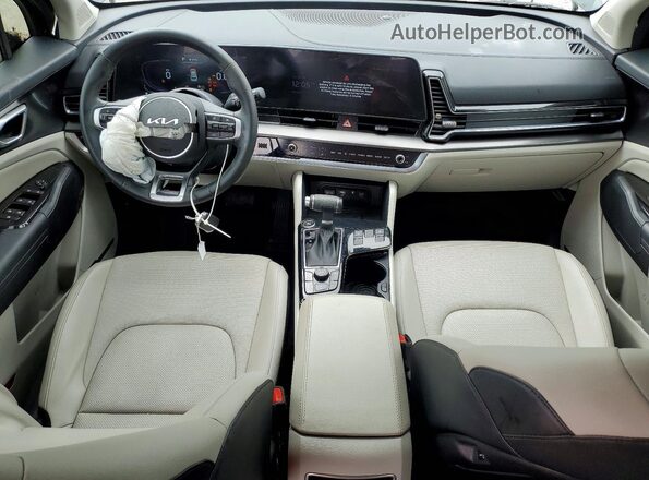 5XYK33DF4SG273004 2025 KIA SPORTAGE Black Widok deski rozdzielczej