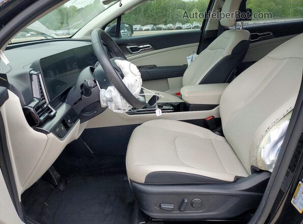 5XYK33DF4SG273004 2025 KIA SPORTAGE Black Widok wnętrza z przodu