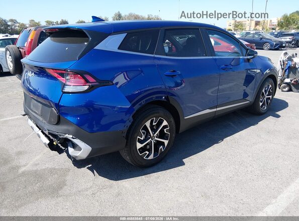 5XYK33DF4SG314571 2025 KIA SPORTAGE SX Синий Задняя правая четверть