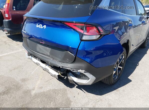 5XYK33DF4SG314571 2025 KIA SPORTAGE SX Синий Вид спереди