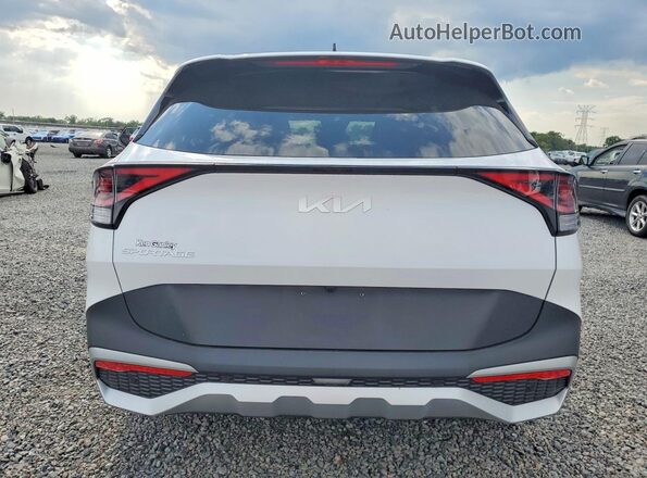 5XYK33DF4SG323352 2025 KIA SPORTAGE Белый Вид сзади
