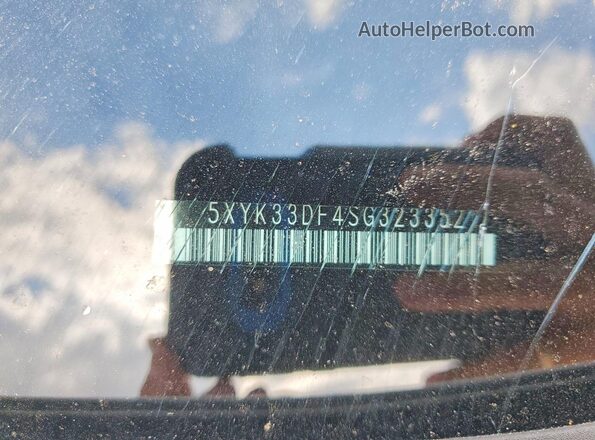 5XYK33DF4SG323352 2025 KIA SPORTAGE Белый Вид наклейки с VIN-кодом