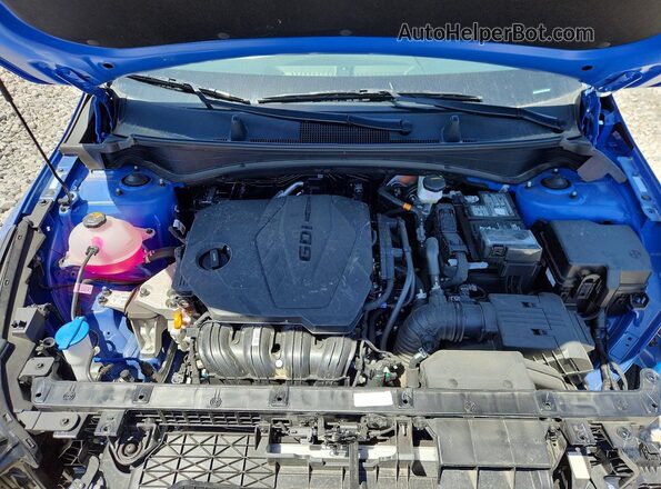 5XYK33DF4TG354893 2026 KIA SPORTAGE Blue ძრავის განყოფილების ხედი