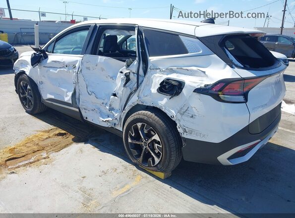 5XYK33DF5SG238133 2025 KIA SPORTAGE White Rear left
