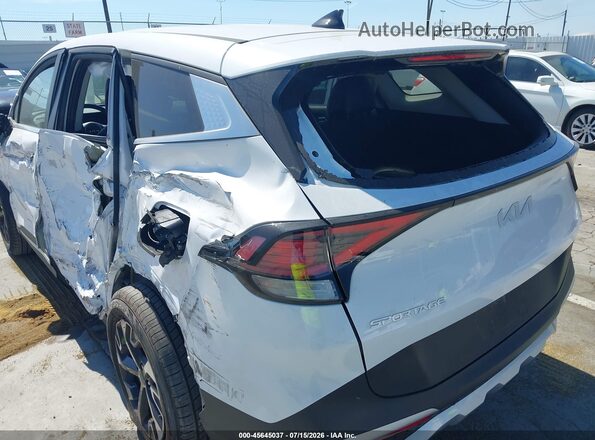 5XYK33DF5SG238133 2025 KIA SPORTAGE White 360 interior view