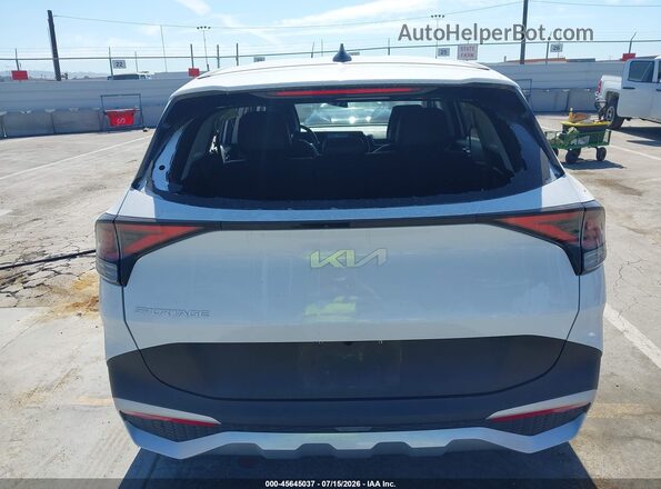 5XYK33DF5SG238133 2025 KIA SPORTAGE White 