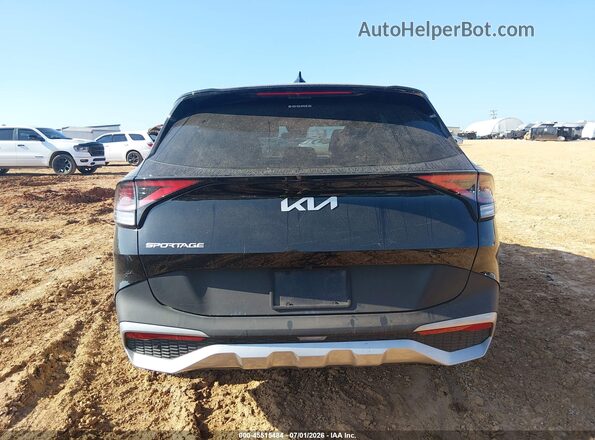 5XYK33DF6RG149116 2024 KIA SPORTAGE Black Rear interior view