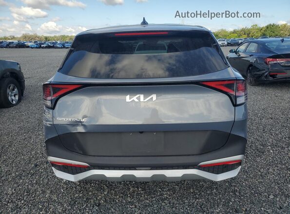 5XYK33DF6RG218516 2024 KIA SPORTAGE Blue Вид ззаду