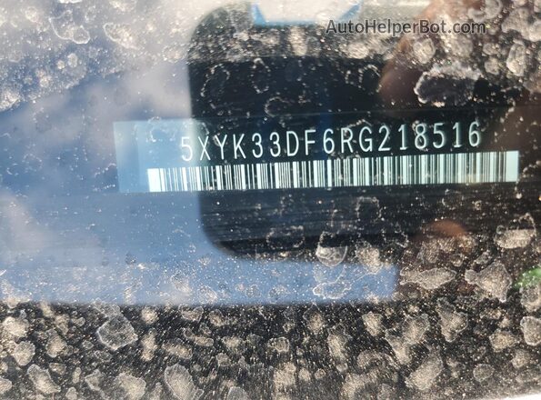 5XYK33DF6RG218516 2024 KIA SPORTAGE Blue Вид наклейки з VIN-кодом