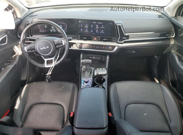 5XYK33DF6RG218516 2024 KIA SPORTAGE Blue Вид панелі приладів