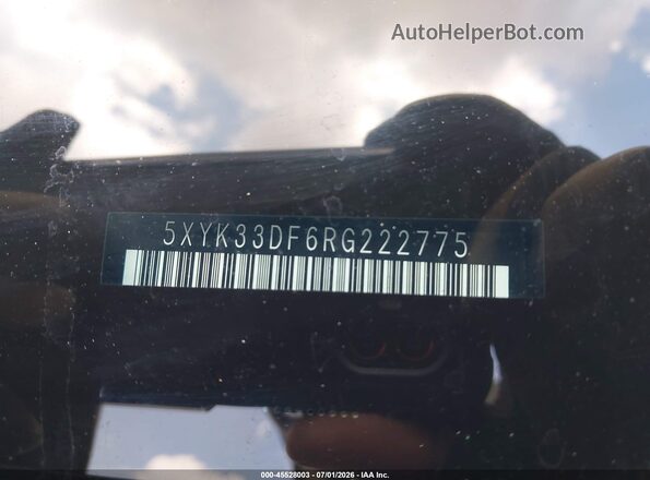 5XYK33DF6RG222775 2024 KIA SPORTAGE Gray Engine compartment view
