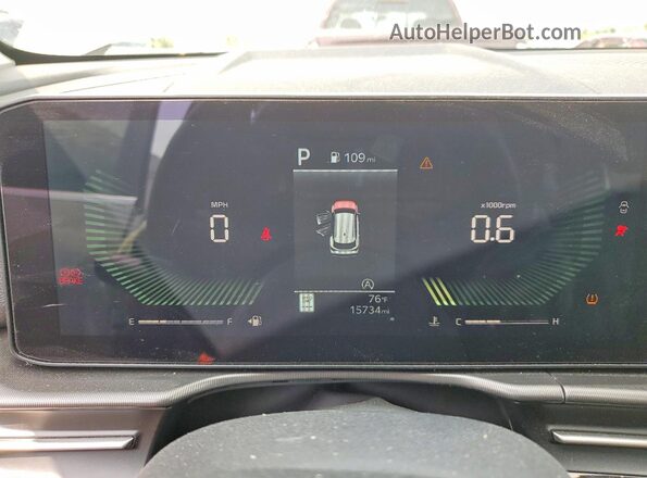 5XYK33DF6TG361702 2026 KIA SPORTAGE Silver Vista del cuadro de instrumentos