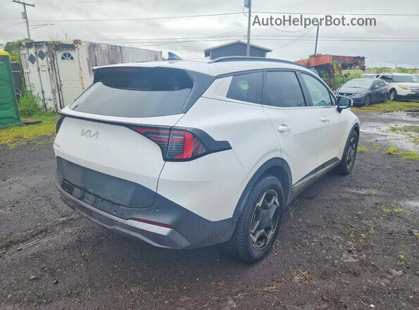 5XYK33DF6TG382551 2026 KIA SPORTAGE White Задня права чверть