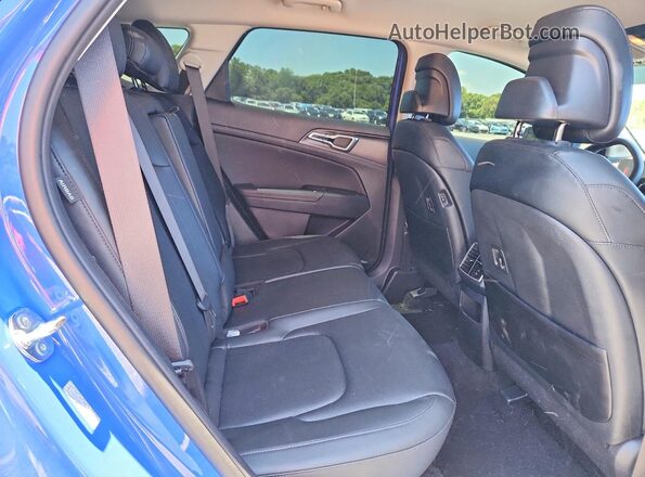 5XYK33DF6TG384249 2026 KIA SPORTAGE Blue Rear interior view