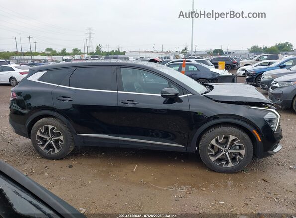 5XYK33DF7RG147603 2024 KIA SPORTAGE Black Vista interior trasera