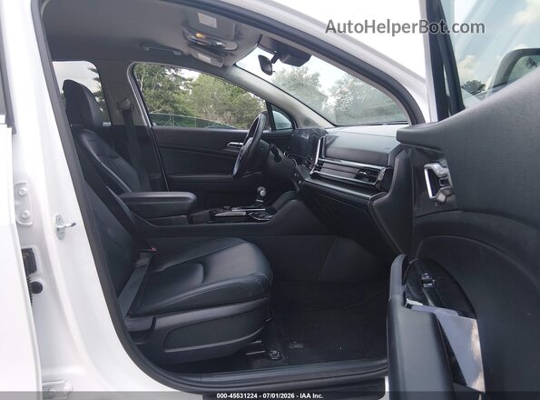 5XYK33DF7RG166250 2024 KIA SPORTAGE White Vista interior delantera