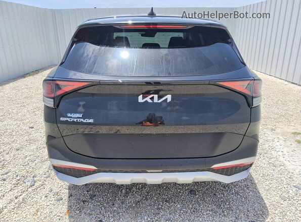 5XYK33DF7SG302916 2025 KIA SPORTAGE Black Rear view