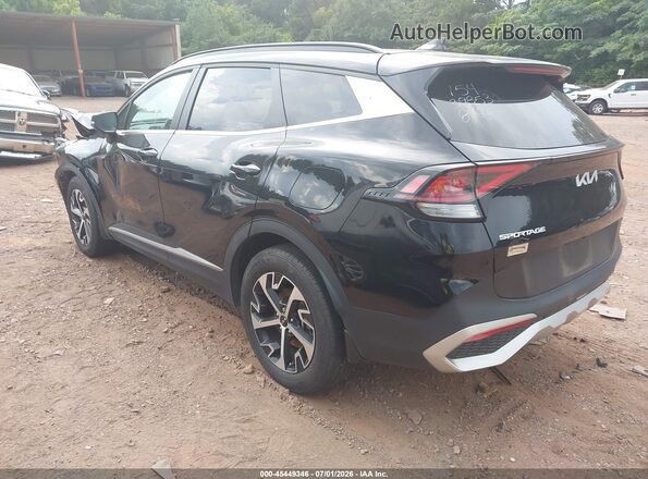 5XYK33DF8SG238420 2025 KIA SPORTAGE Black უკანა მარცხენა