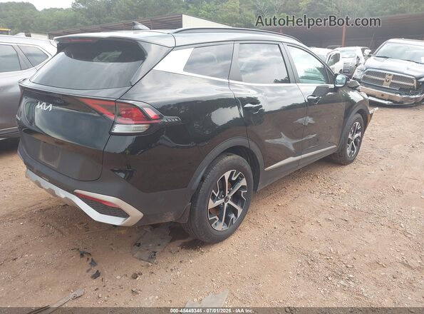 5XYK33DF8SG238420 2025 KIA SPORTAGE Black უკანა მარჯვენა