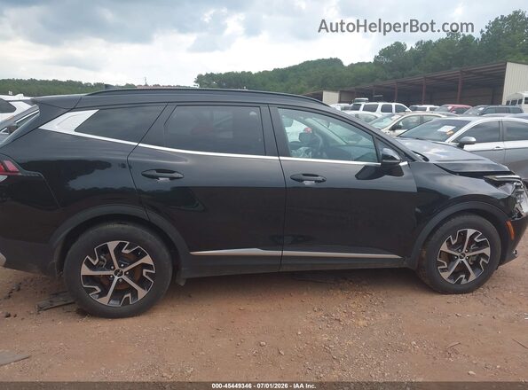 5XYK33DF8SG238420 2025 KIA SPORTAGE Black უკანა სალონის ხედი