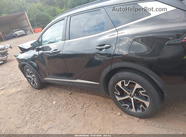 5XYK33DF8SG238420 2025 KIA SPORTAGE Black სალონის 360-გრადუსიანი ხედი