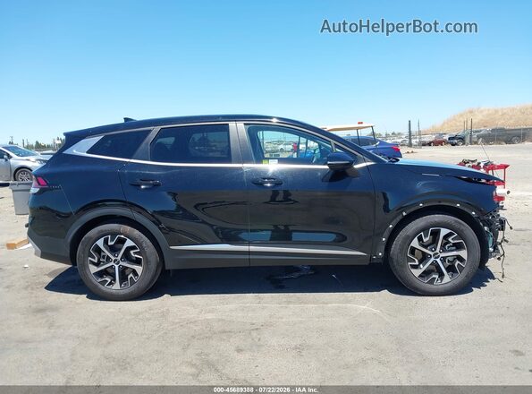 5XYK33DF8SG275984 2025 KIA SPORTAGE Black Սալոնի 360 աստիճան տեսք