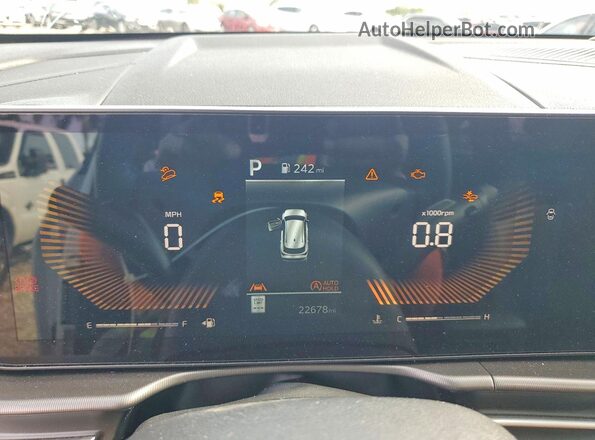 5XYK33DF8TG368814 2026 KIA SPORTAGE White Instrument cluster view