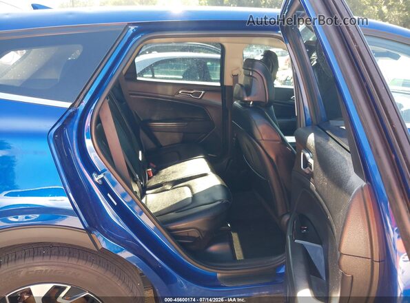5XYK33DF9SG240516 2025 KIA SPORTAGE Blue VIN კოდის სტიკერის ხედი