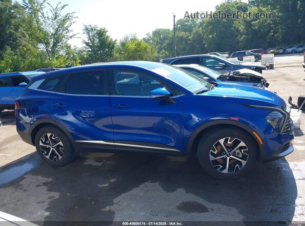 5XYK33DF9SG240516 2025 KIA SPORTAGE Blue უკანა სალონის ხედი