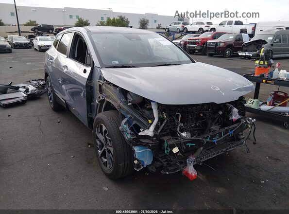 5XYK33DF9SG255646 2025 KIA SPORTAGE Gray 360 interior view