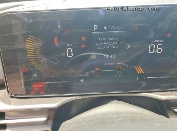 5XYK33DF9TG419074 2026 KIA SPORTAGE Gray Instrument cluster view
