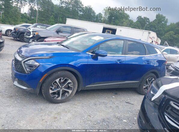5XYK33DFXRG173953 2024 KIA SPORTAGE Blue 360 interior view