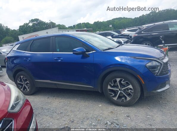 5XYK33DFXRG173953 2024 KIA SPORTAGE Blue Rear interior view