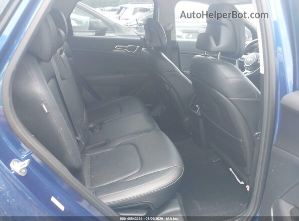 5XYK33DFXRG173953 2024 KIA SPORTAGE Blue VIN sticker view