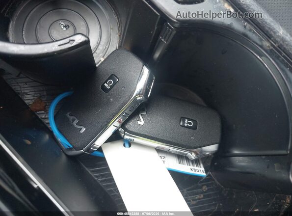 5XYK33DFXRG173953 2024 KIA SPORTAGE Blue Dashboard view